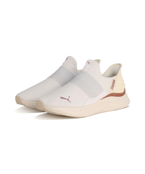 「PUMA」 スリッポン 22.5cm ホワイト系その他6 レディース_画像9