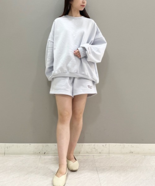 新品 未使用 ジェラートピケ プルオーバー ショートパンツセット 140 150 gelato pique（ジェラートピケ） ショートパンツ ONE SIZE ブルー