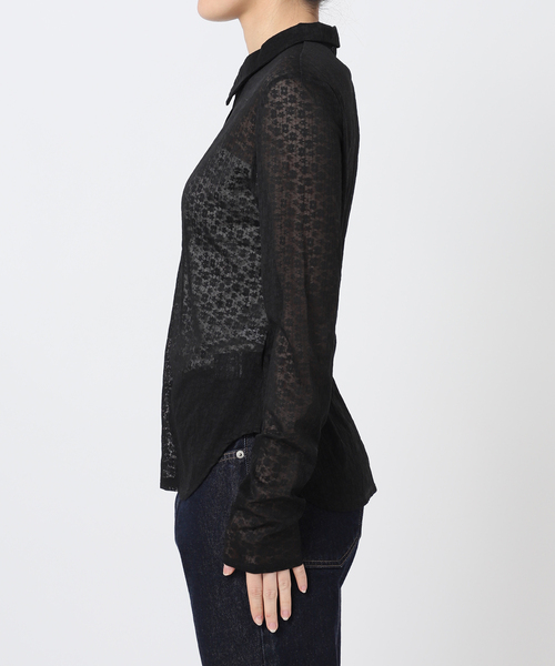 SLOBE IENA（スローブイエナ） tシャツ レースエリツキロンT