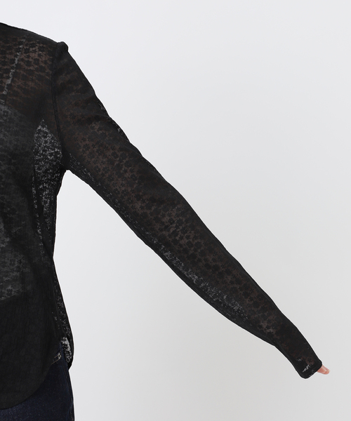 SLOBE IENA（スローブイエナ） tシャツ レースエリツキロンT