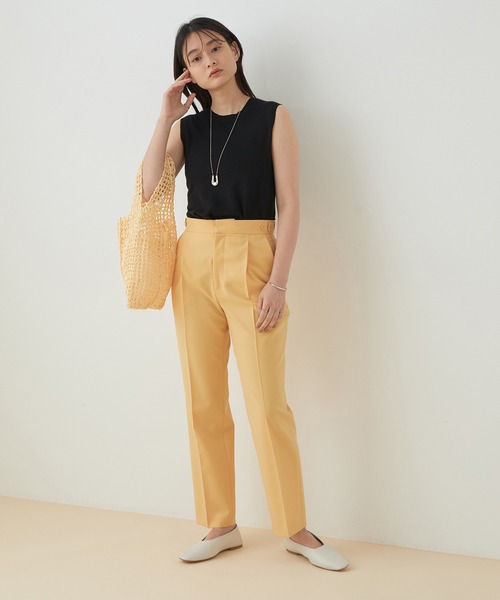 「ADAM ET ROPE'」 フラットパンプス 23.5cm ブラック レディース_画像7