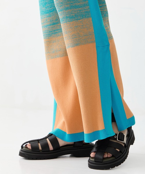 「CITY TOKYO」 イージーパンツ 1 ラベンダー レディース_画像8