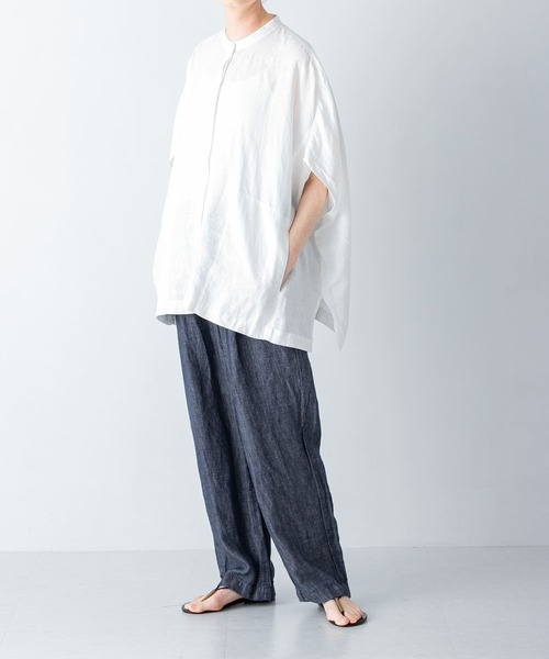 「かぐれ」 デニムパンツ FREE ブルー レディース_画像7