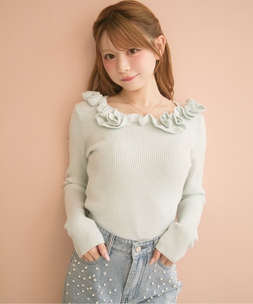 TITTY＆CO.（ティティーアンドコー） ニット セーター ローズ