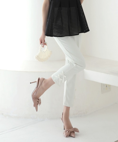 「MERAKI」 イージーパンツ L ピンク レディース_画像2