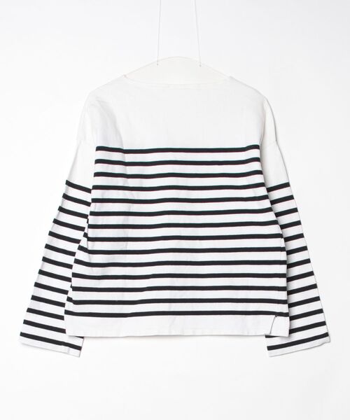 「ORCIVAL」 ボーダー柄長袖カットソー - ホワイト レディース_画像2