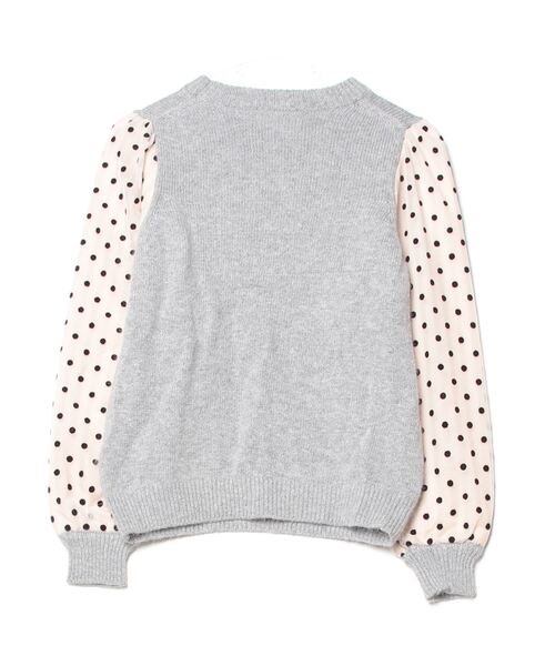 「CAROLINA GLASER」 長袖ニット ONE SIZE グレー レディース_画像2