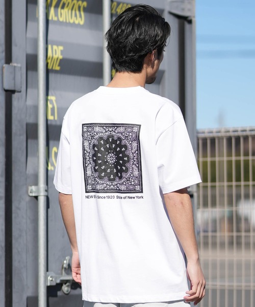 NEW ERA（ニューエラ） tシャツ 半袖 Tシャツ バックプリント Paisley