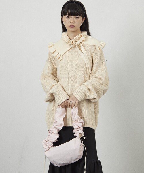 「Firsthand」 付け襟 ONE SIZE オフホワイト レディース_画像6