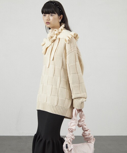 「Firsthand」 付け襟 ONE SIZE オフホワイト レディース_画像8