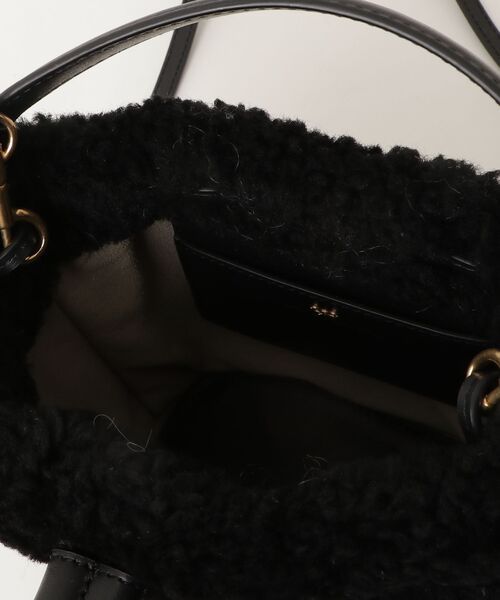 「ANYA HINDMARCH」 Drawstring Cross Body Eyes 2WAYバッグ - ブラック レディースの画像