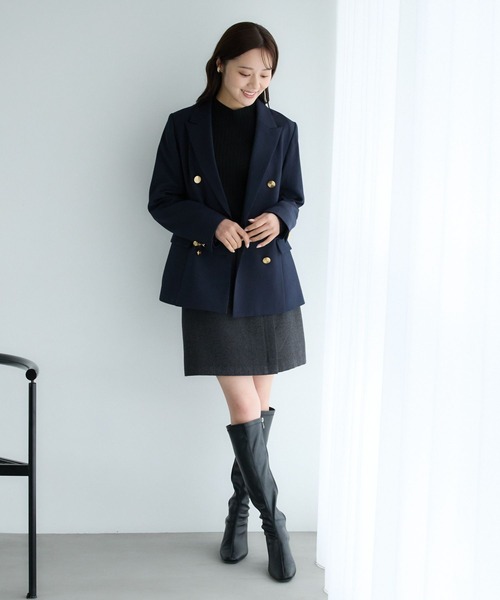「Andemiu」 ミニスカート SMALL ブラック レディース_画像4