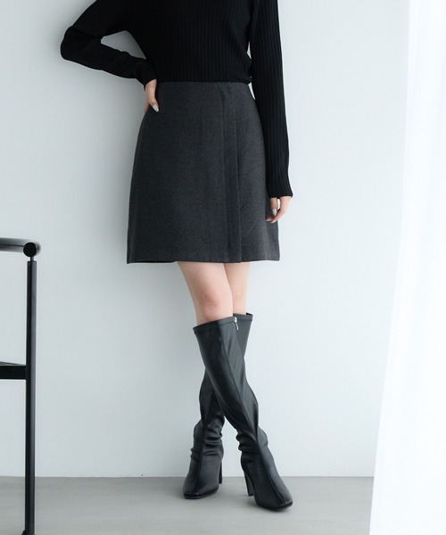 「Andemiu」 ミニスカート SMALL ブラック レディース_画像6