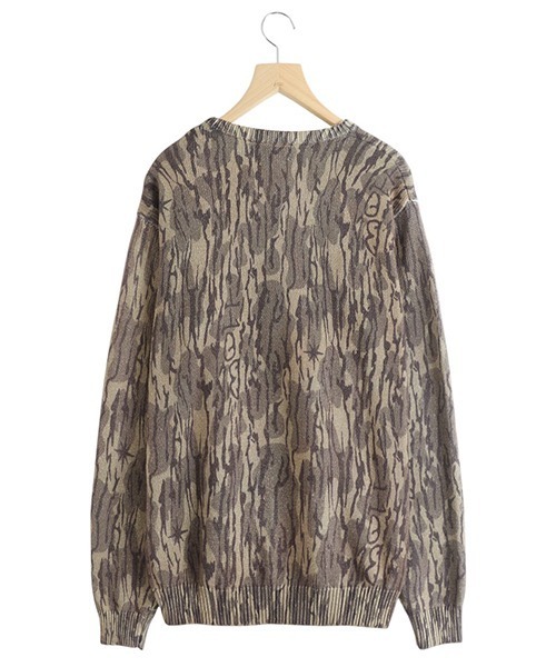 BoTT（ボット） セーター ニット BOTT / ボット：Camo Printed Knit