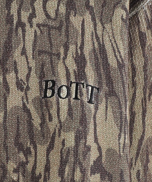 BoTT（ボット） セーター ニット BOTT / ボット：Camo Printed Knit