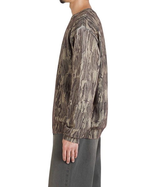 BoTT（ボット） セーター ニット BOTT / ボット：Camo Printed Knit