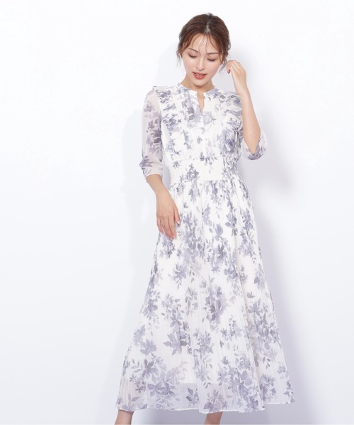 「JILL by JILL STUART」 7分袖ワンピース FREE グリーン系その他 レディースの画像