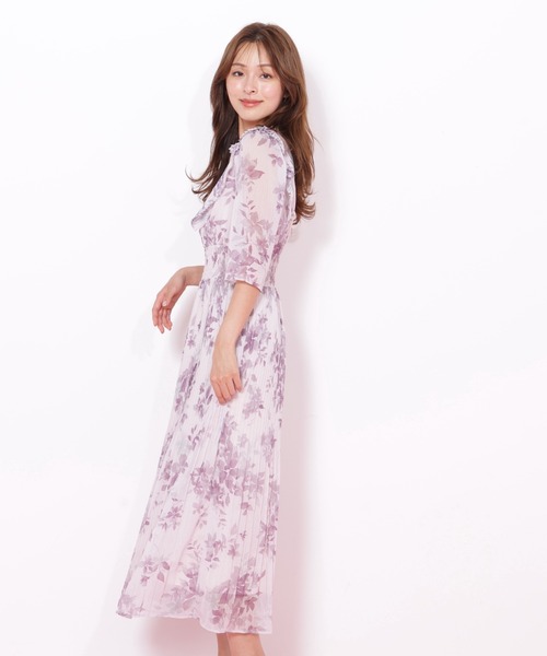 「JILL by JILL STUART」 7分袖ワンピース FREE グリーン系その他 レディースの画像