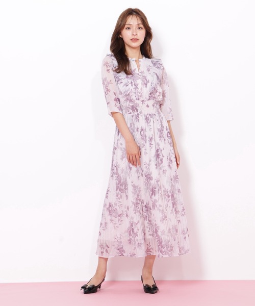 「JILL by JILL STUART」 7分袖ワンピース FREE グリーン系その他 レディースの画像