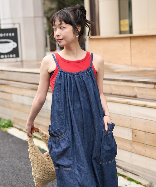 ワンピース SOMETHING × FREAK'S STORE/サムシング 別注 LOOSE FRILL ONEPIECE/フリルワンピース_8