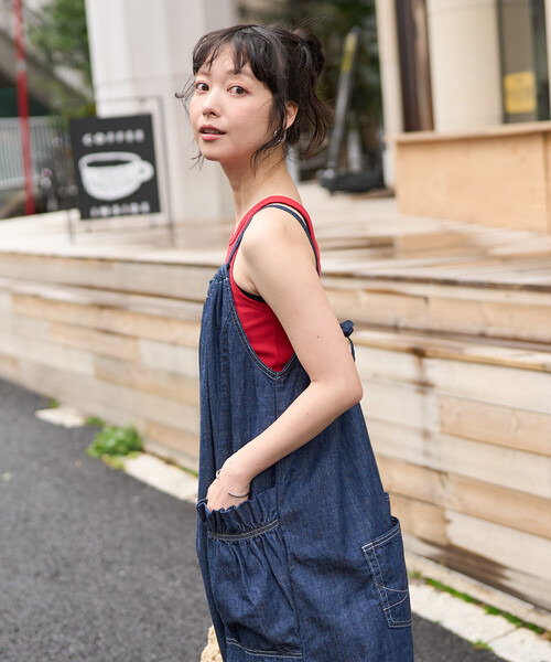 ワンピース SOMETHING × FREAK'S STORE/サムシング 別注 LOOSE FRILL ONEPIECE/フリルワンピース_9