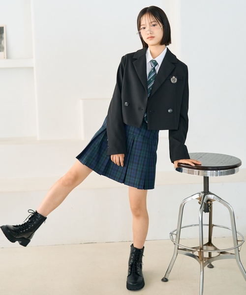 「LOVETOXIC」 「KIDS」キュロット - ライトグレー キッズ_画像2