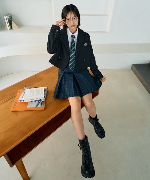 「LOVETOXIC」 「KIDS」キュロット - ライトグレー キッズ_画像3