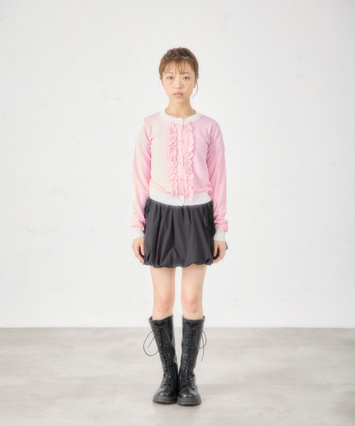 「FCMM」 カーディガン SMALL チャコールグレー レディース_画像7