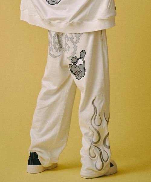 GALFY（ガルフィー） ワイドパンツ スウェットパンツ ジャージ 「GALFY