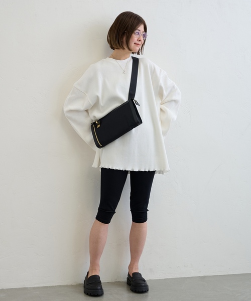 「U by SPICK&SPAN」 「ORSETTO」ショルダーバッグ FREE ブラック レディース_画像4