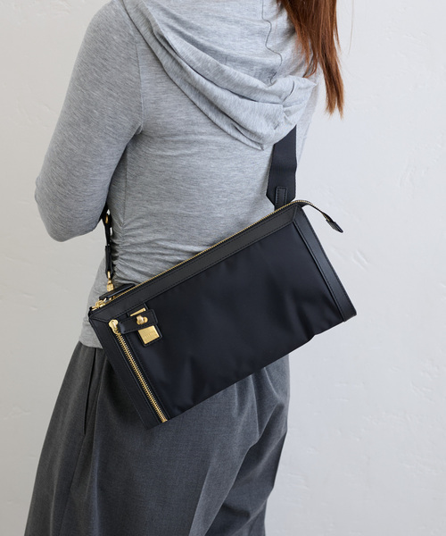 「U by SPICK&SPAN」 「ORSETTO」ショルダーバッグ FREE ブラック レディース_画像7