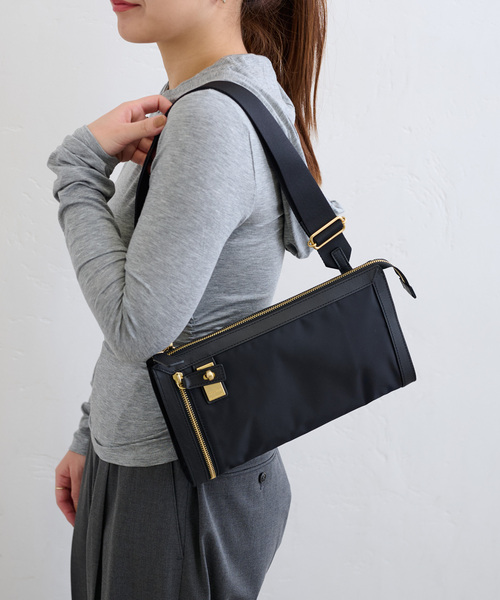 「U by SPICK&SPAN」 「ORSETTO」ショルダーバッグ FREE ブラック レディース_画像8