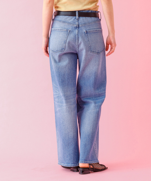 「Healthy denim」 デニムパンツ 24 インディゴブルー レディース_画像8