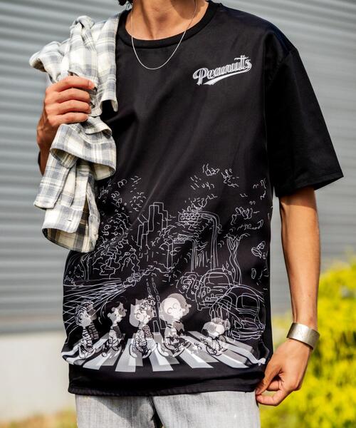 新品 TRIPPY PRINT T-SHIRT ブラック L TRIPPY ART（トリッピーアート） tシャツ TRIPPY ART(トリッピーアート