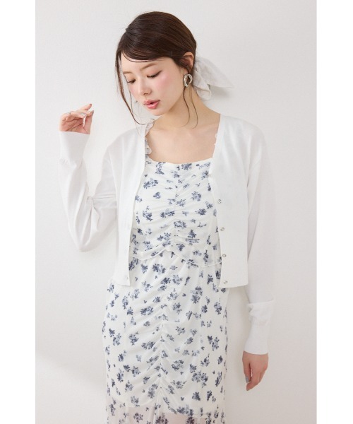 カーディガン uvカット 「AKB48 行天優莉奈さん着用」UVカットカーディガン　春服 夏服 レディース | rienda | 08