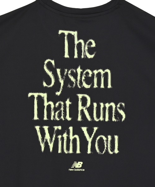 New Balance（ニューバランス） tシャツ Sound Text ショートスリーブT