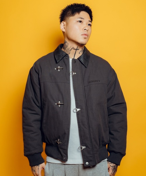 「Subciety」 ブルゾン LARGE ブラック メンズ_画像8