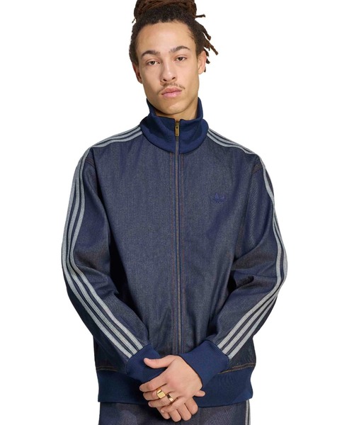アディダス　adidas ジャージ　デニム　Gジャン adidas（アディダス） デニムジャケット gジャン メンズ : ZOZOTOWN