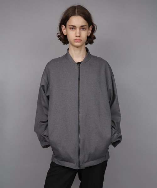 ブルゾン アウター OVERSIZED FABRIC MA1 メンズの画像
