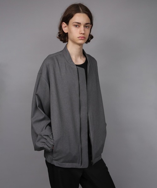 ブルゾン アウター OVERSIZED FABRIC MA1 メンズの画像
