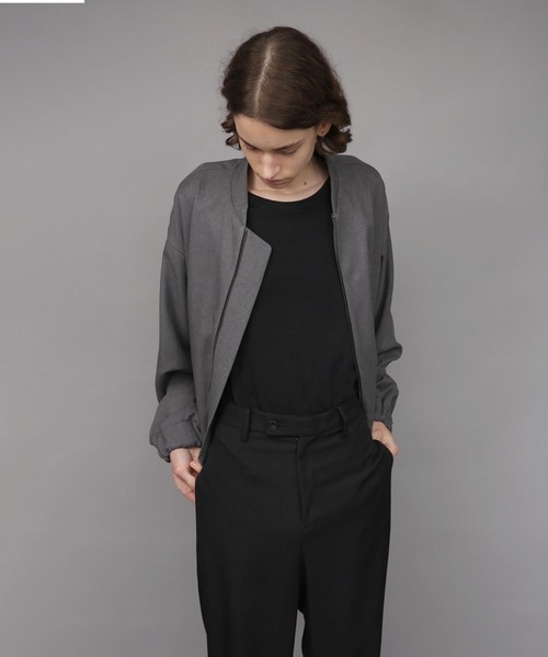 ブルゾン アウター OVERSIZED FABRIC MA1 メンズの画像