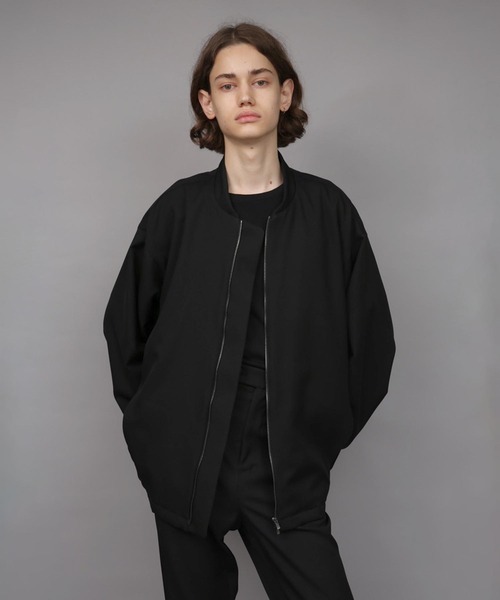 ブルゾン アウター OVERSIZED FABRIC MA1 メンズの画像