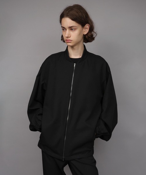 ブルゾン アウター OVERSIZED FABRIC MA1 メンズの画像