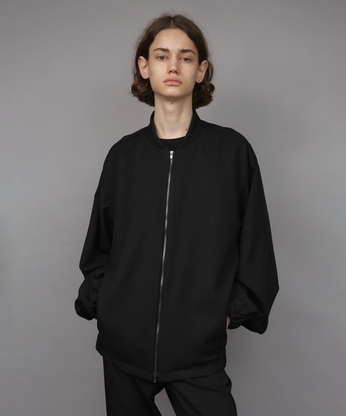 ブルゾン アウター OVERSIZED FABRIC MA1 メンズの画像