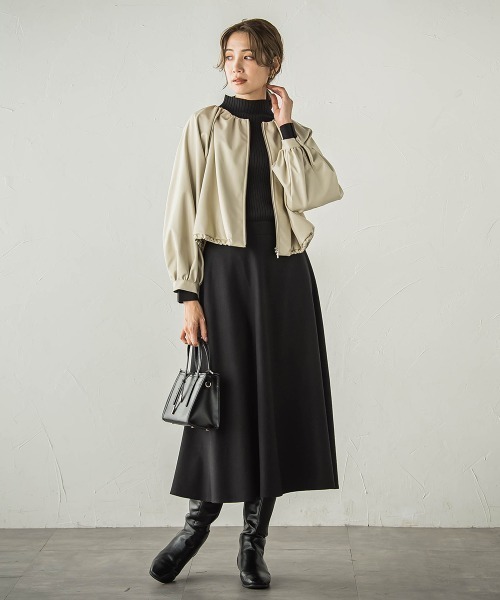 「ketty」 フレアスカート M チャコールグレー レディース_画像2