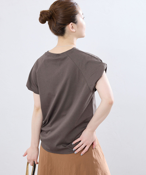 IENA（イエナ） tシャツ 半袖 ツイストスリーブTシャツ レディース