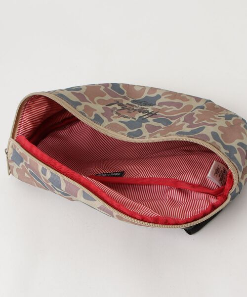 「Herschel Supply」 カモフラージュウエストバッグ - ベージュ メンズ_画像4