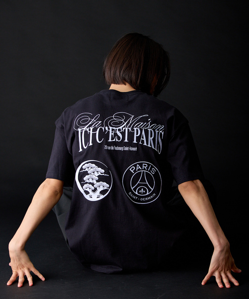 tシャツ TRADMAN'S BONSAI x PSG EMBROIDERY TEE メンズ レディース