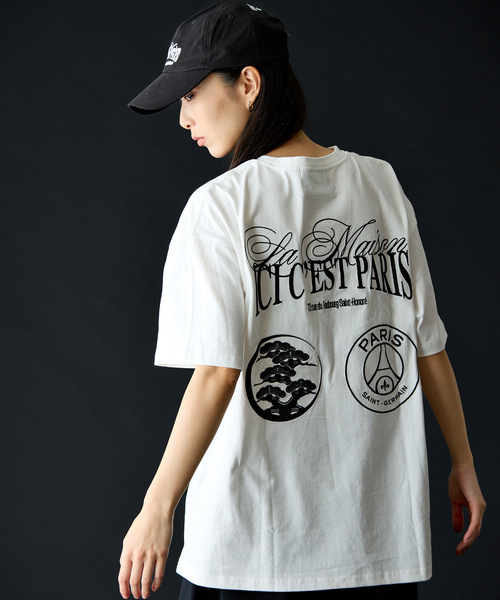 tシャツ TRADMAN'S BONSAI x PSG EMBROIDERY TEE メンズ レディース