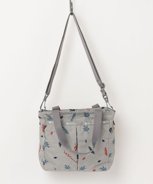レスポートサック　2WAYトートバッグ　ショルダーバッグ LeSportsac（レスポートサック） 刺繍2WAYバッグ - グレー レディース